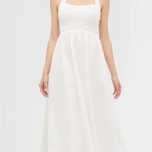 Hill House Strapless White Dress